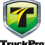 The truck pro logo on a white background.