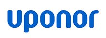 Uponor logo on a white background.