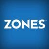 Zone's logo on a blue background.