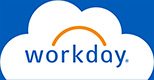 A cloud with the word workday on it.