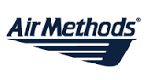 Air methods logo on a white background.