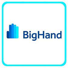 The big hand logo on a white background.