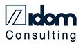 Idom consulting logo on a white background.