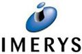 The imerys logo on a white background.