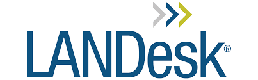 Landdesk logo on a white background.