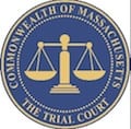 The commonwealth of massachusetts trial court logo.