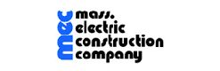 Mass electric construction company logo.