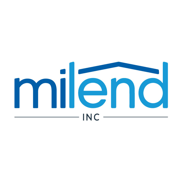 Milend inc logo on a white background.