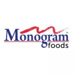 Monogram foods logo on a white background.