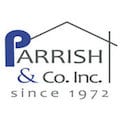 The logo for parrish & co inc.