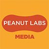 The logo for peanut labs media.