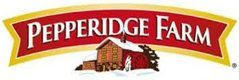 Pepperidge farm logo on a white background.