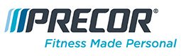 Precor fitness made personal logo.