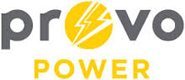 The logo for provo power.