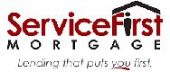 Service first mortgage logo.