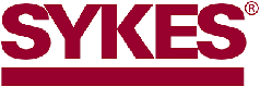 The sykes logo on a white background.