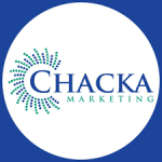 The logo for Chaka Marketing, specializing in corporate events in Tampa, FL.