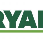 The Ryan logo for corporate events in Tampa, FL featuring a green and white background.