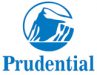 A blue logo with the word prudential on it.