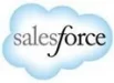 The salesforce logo on a white background.